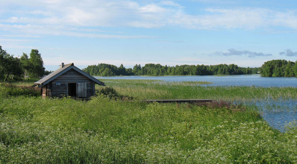 Seeufer in Karelien